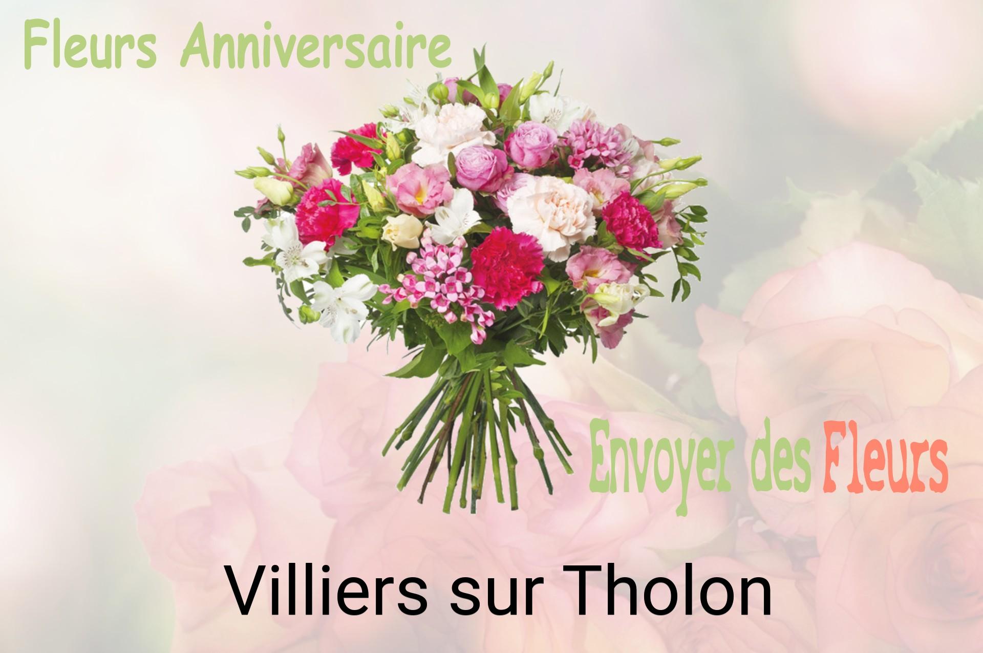 Bouquet de fleurs d’anniversaire livré à Villiers-sur-Tholon