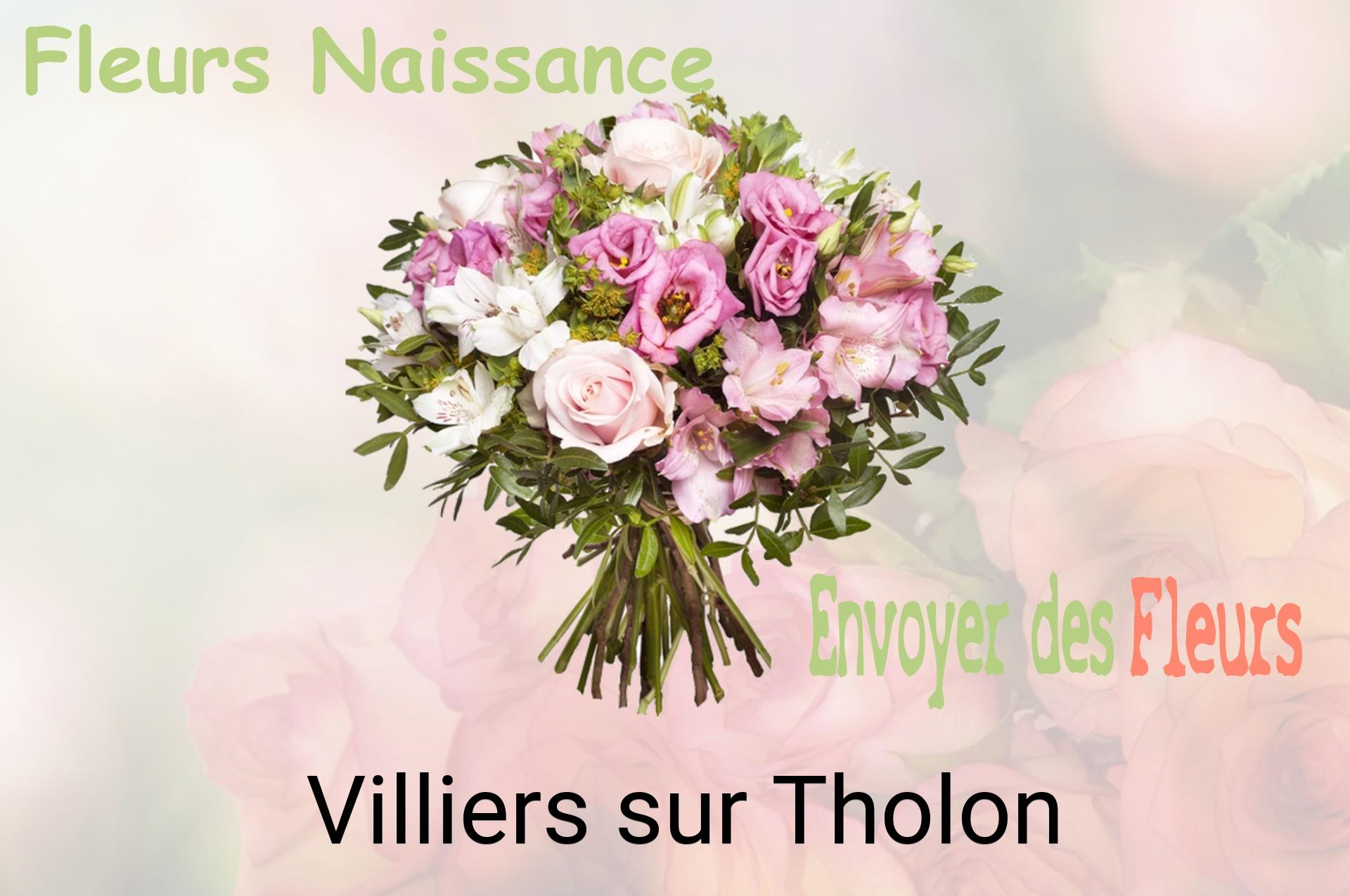 Bouquet de fleurs de naissance livré à Villiers-sur-Tholon